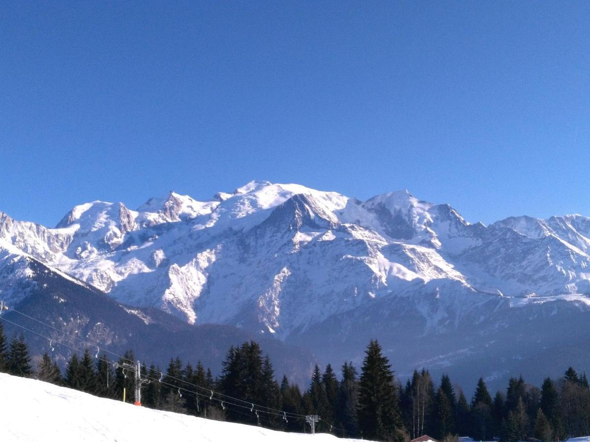 Mont Etape , F2, 42 M2, Calme, Vue Mt Blanc Διαμέρισμα Passy  Δωμάτιο φωτογραφία